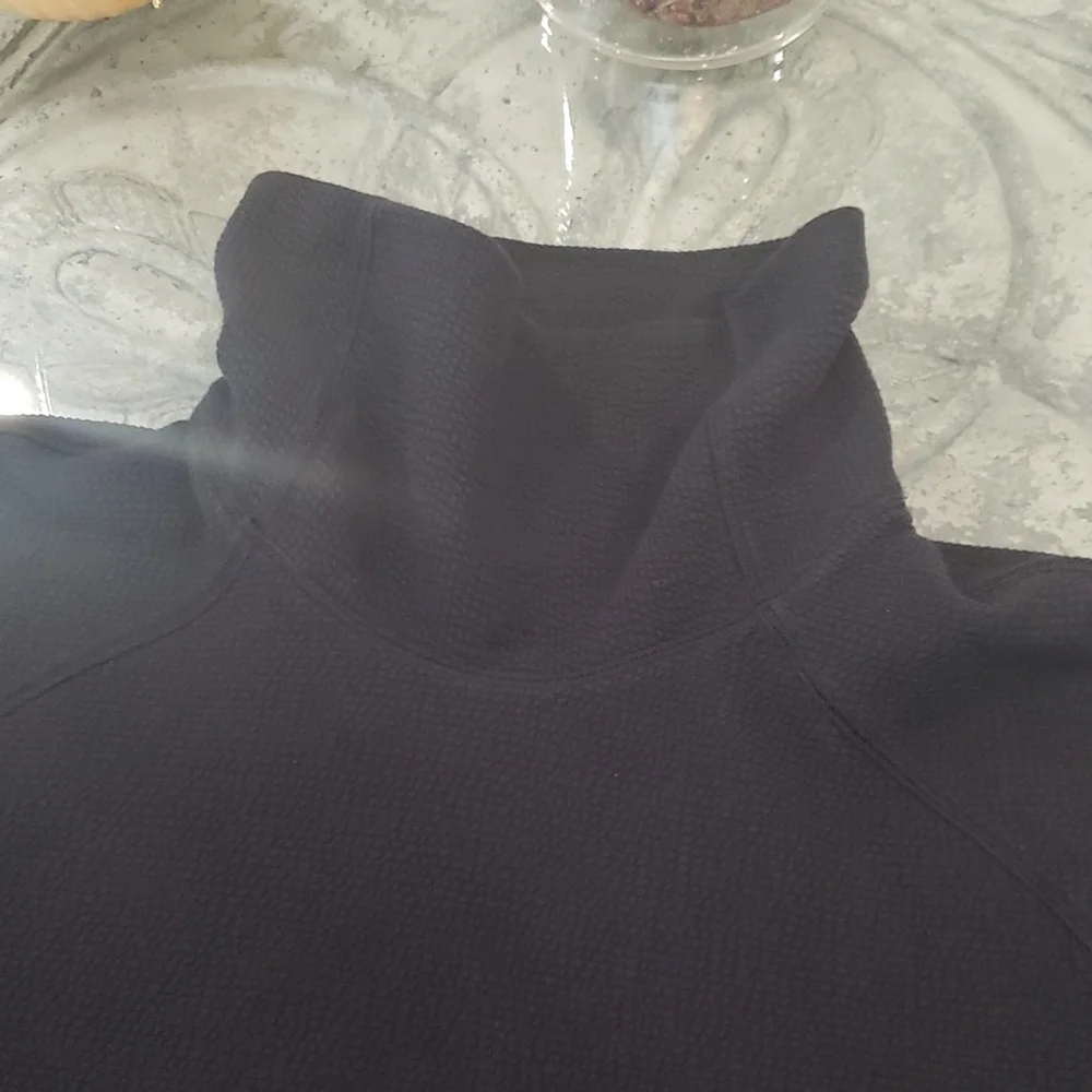 LULULEMON ATHLETICA WOMEN'S Oversized Textured Funnel-Neck Pullover SIZE 6
